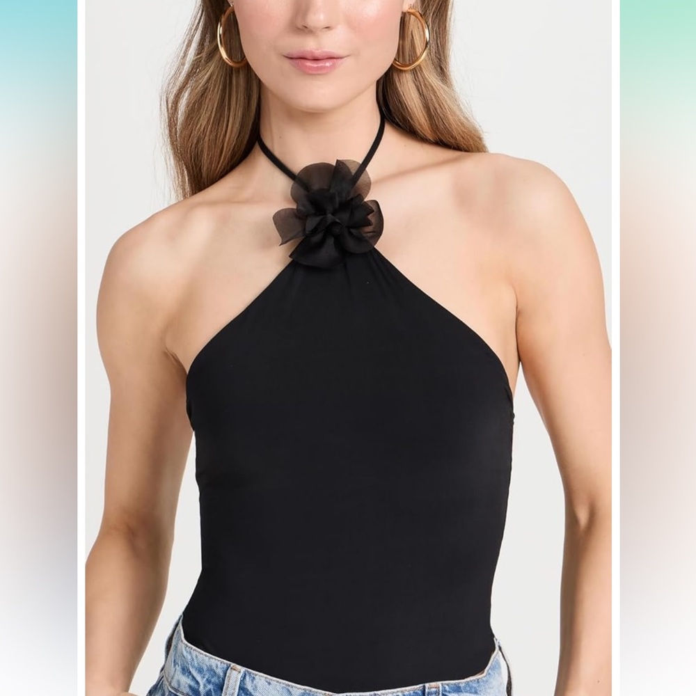 🆕 BARDOT Women's Como Jersey Thong Bodysuit M - Picture 6 of 10